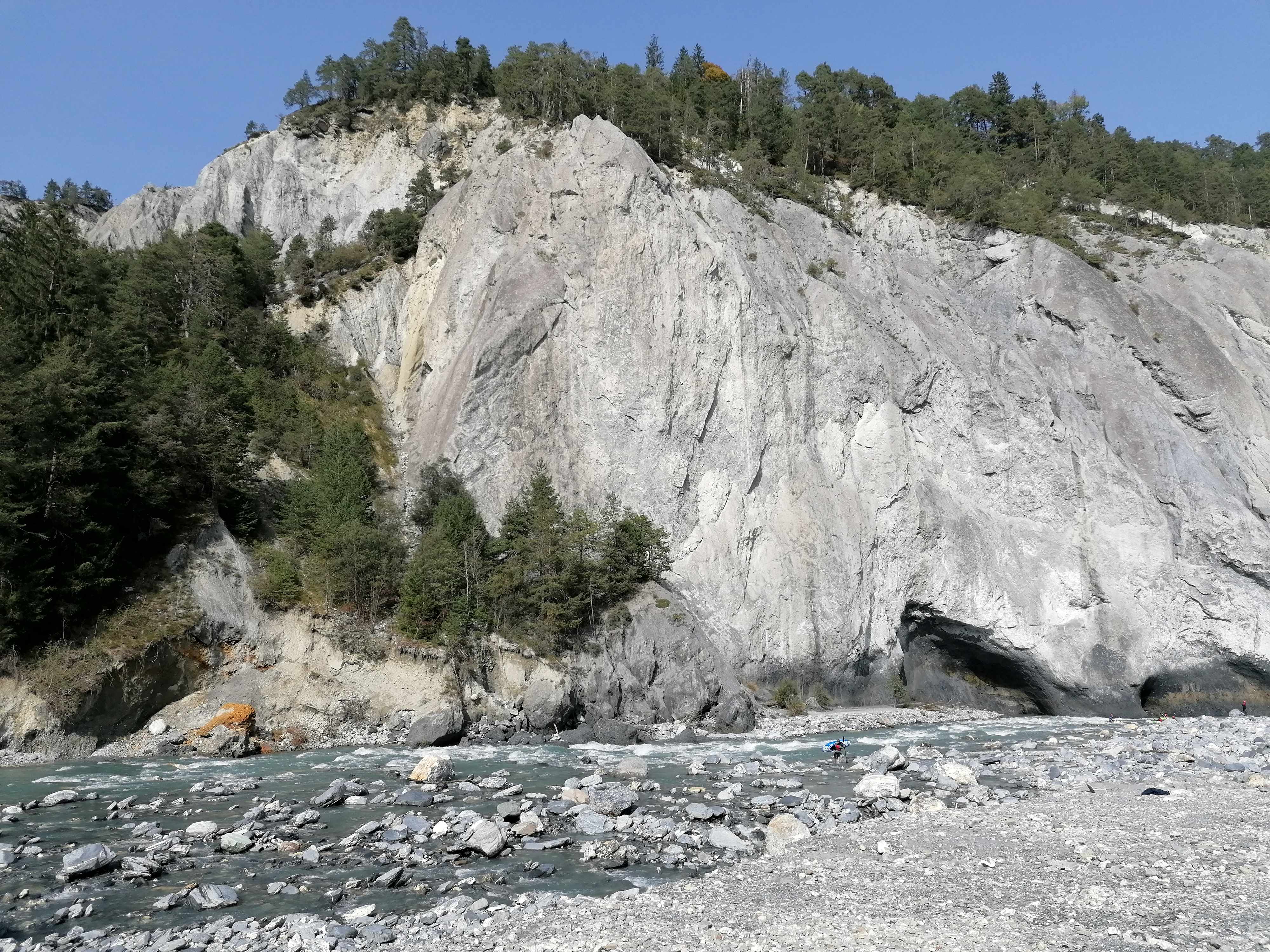 In der Rheinschlucht